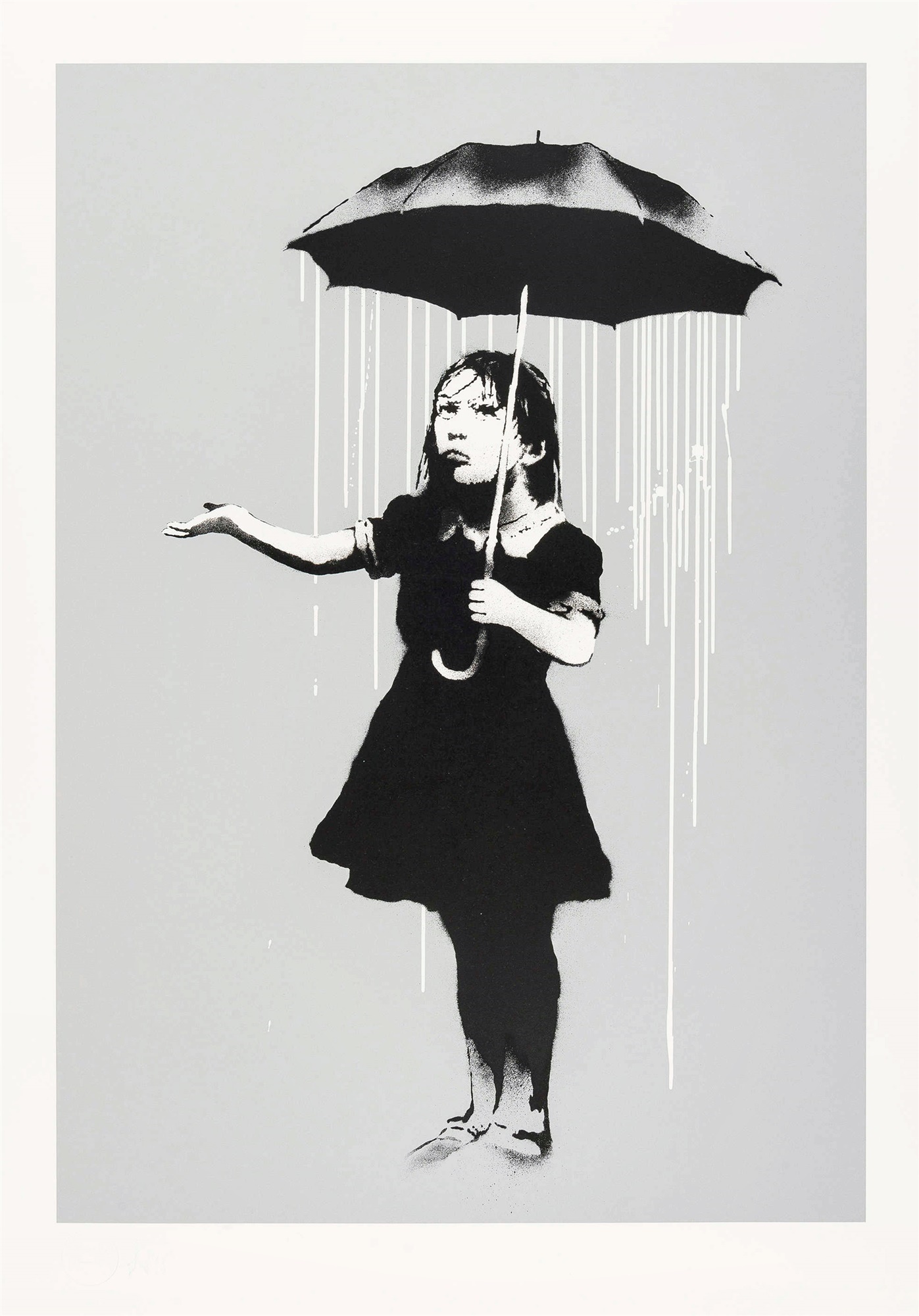 NOLA (White Rain) by Banksy