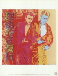 Ads: Rebel Without a Cause (James Dean) by Andy Warhol at Dovehouse Contemporary
