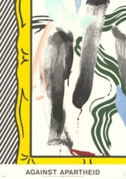 Against Apartheid by Roy Lichtenstein at Dovehouse Contemporary
