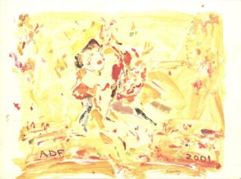 American Dance Festival by Cecily Brown at Dovehouse Contemporary