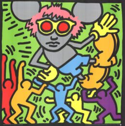Andy Mouse by Keith Haring at Dovehouse Contemporary