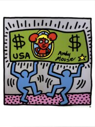 Andy Mouse by Keith Haring at Dovehouse Contemporary