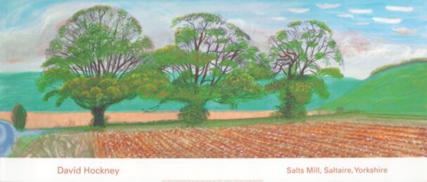 Autumn Trees Near Thixendale by David Hockney at Dovehouse Contemporary
