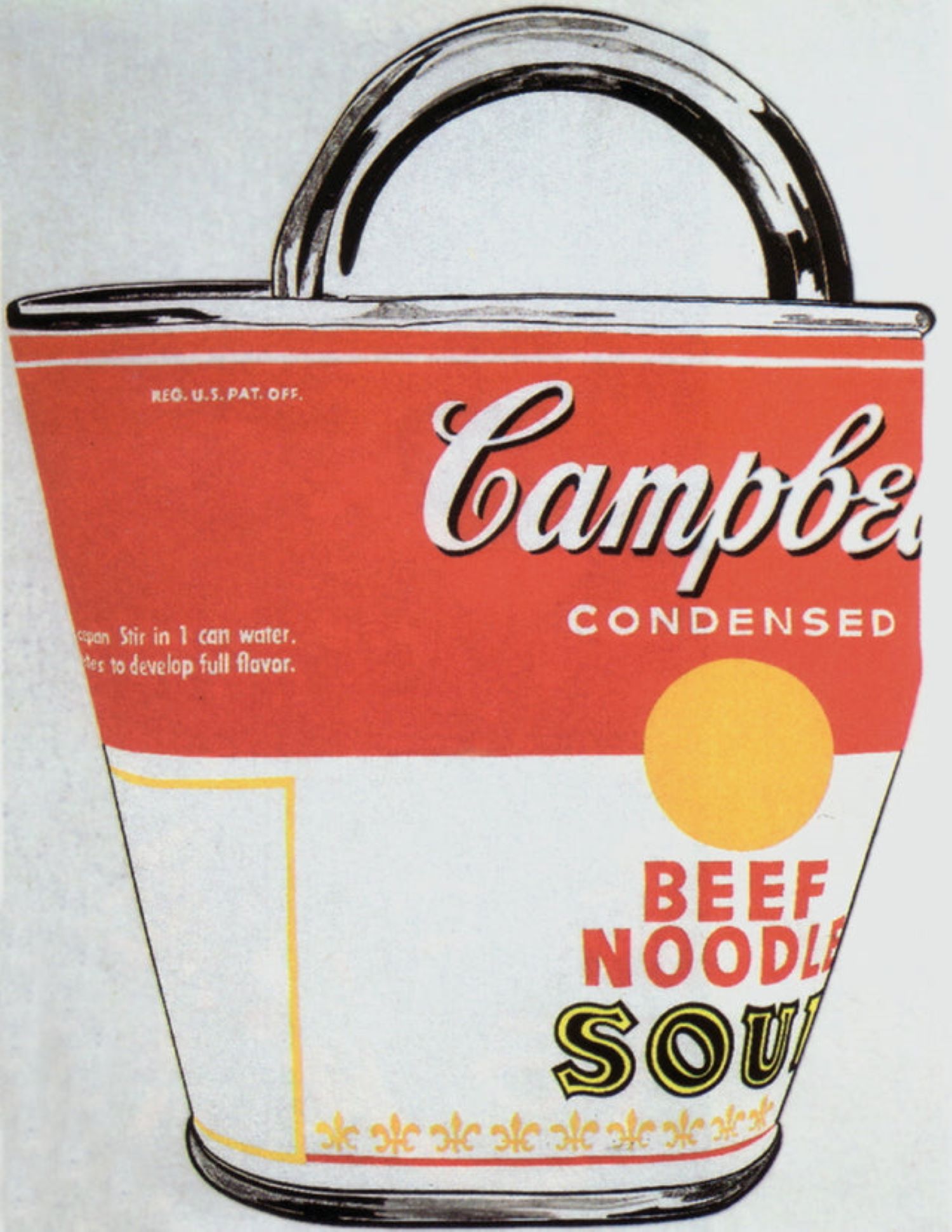Soup Can bag by Andy Warhol