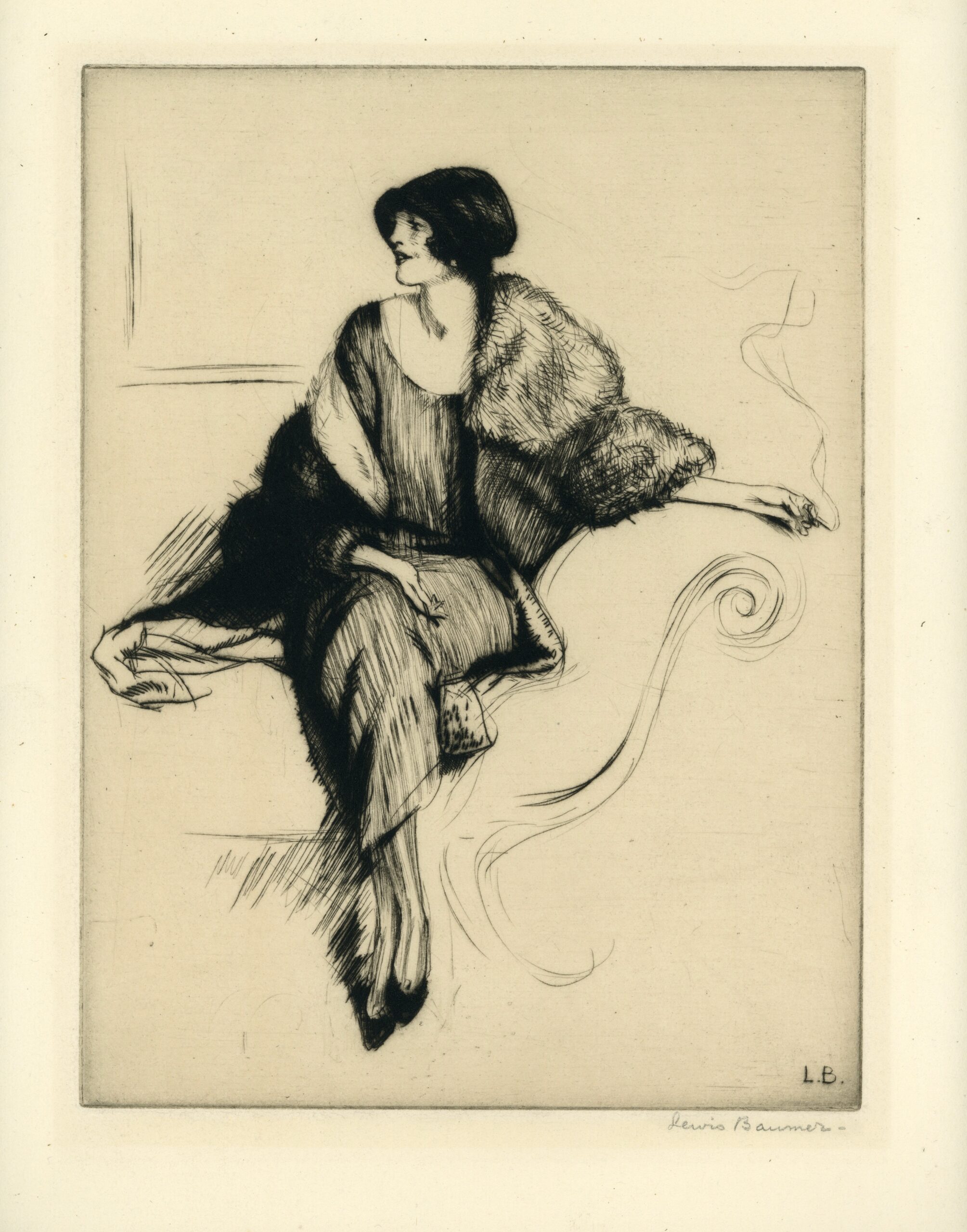 The Cigarette by Lewis Christopher Edward Baumer