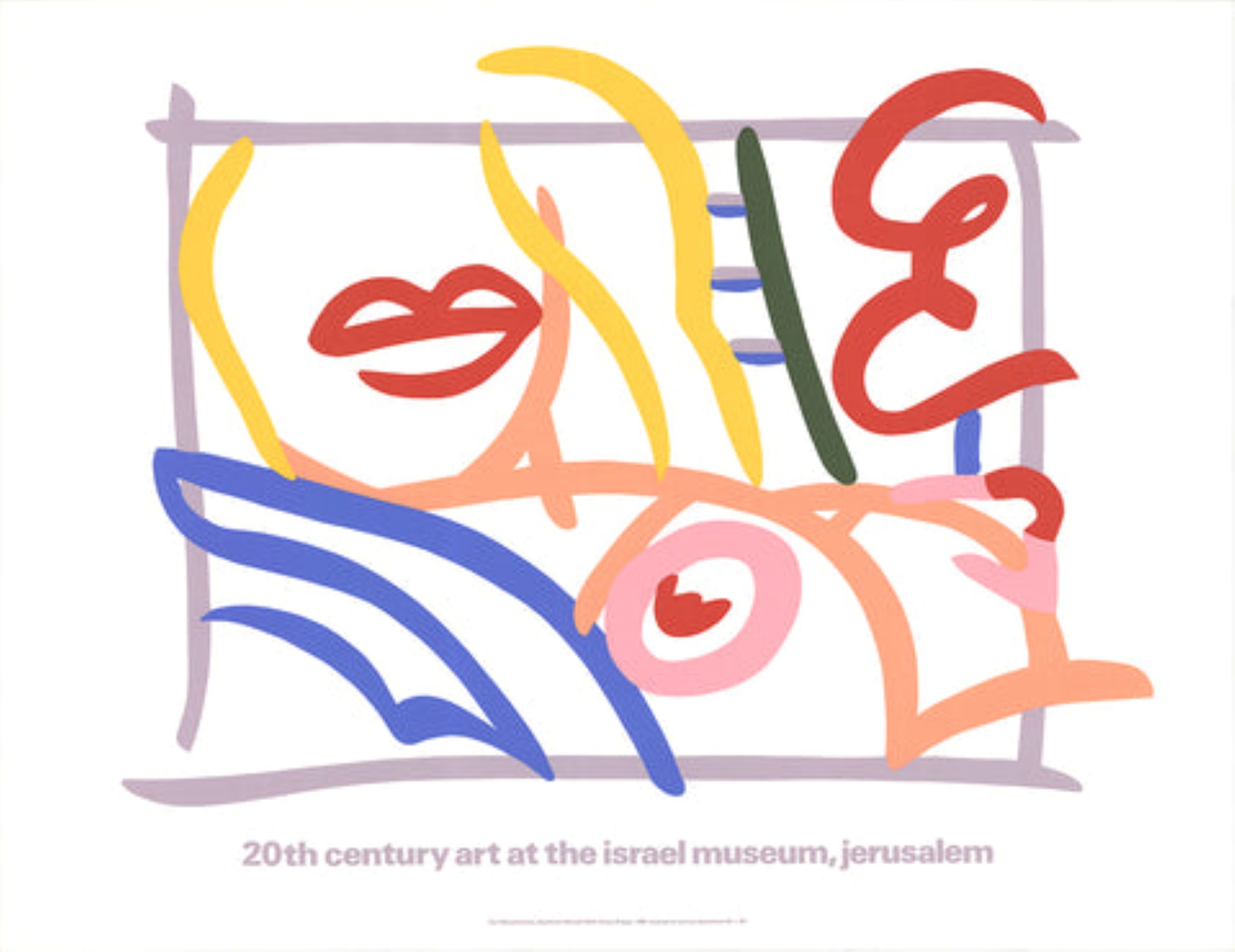 Bedroom Blonde With Green Drape by Tom Wesselmann