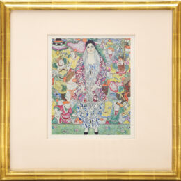 Bildnis Friederike Maria Beer. by Gustav Klimt at Peter Harrington Gallery