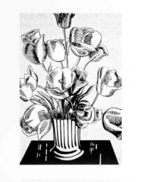 Black Flowers by Roy Lichtenstein at Dovehouse Contemporary