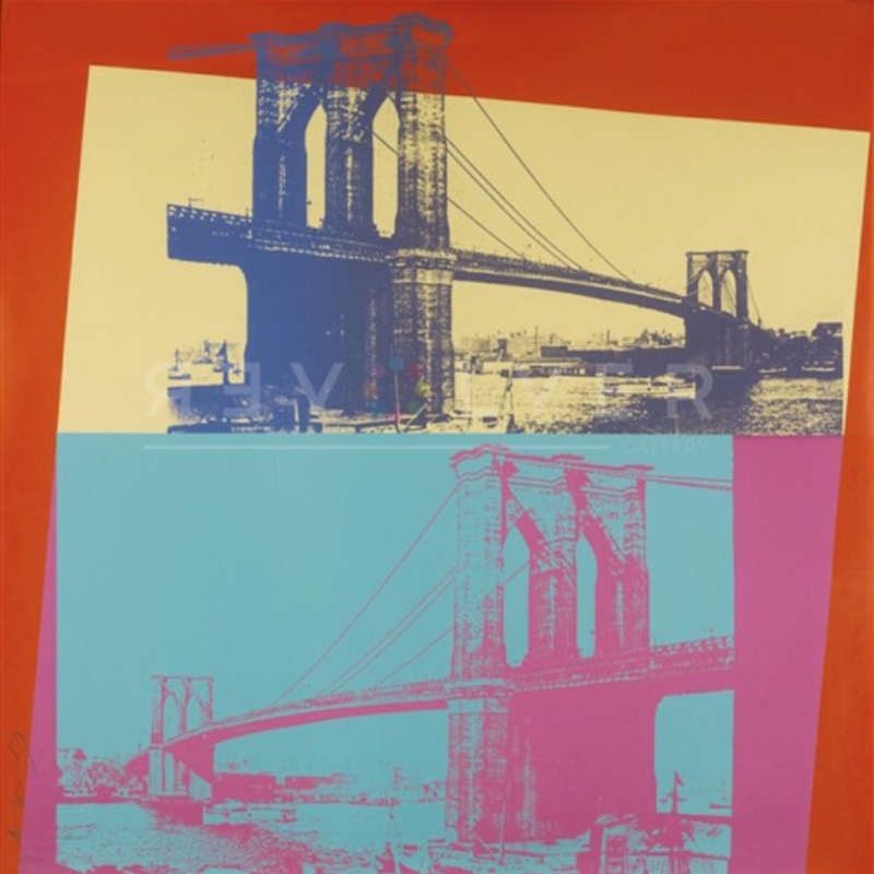 Brooklyn Bridge by Andy Warhol