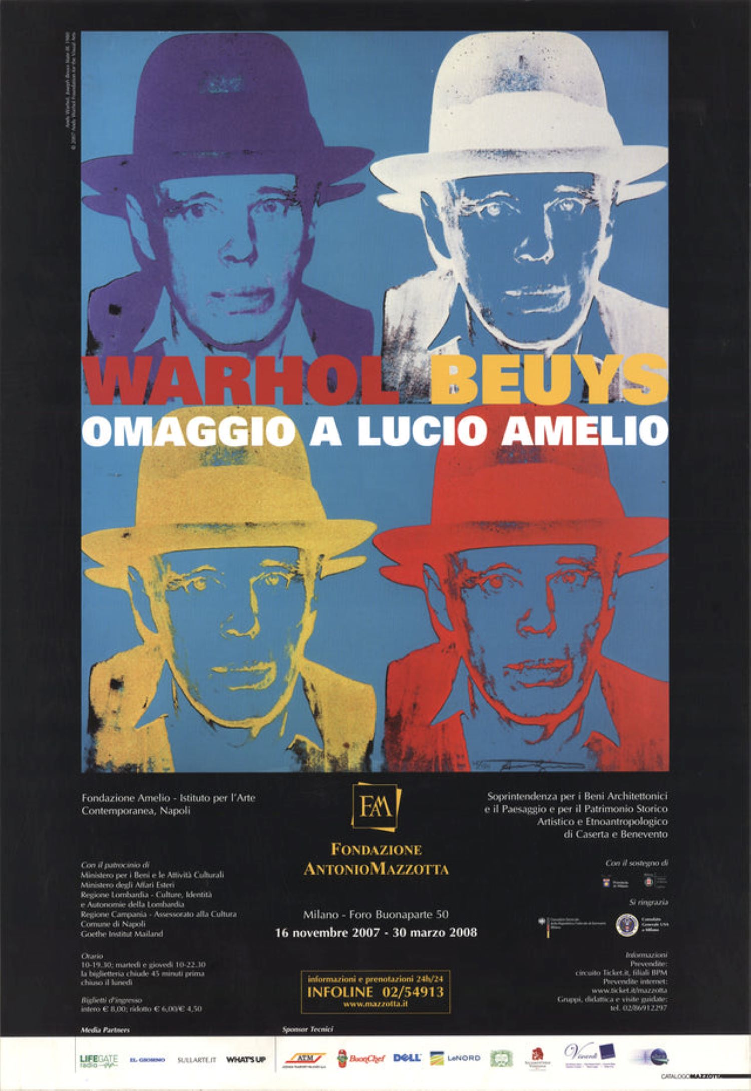 Joseph Beuys State III by Andy Warhol