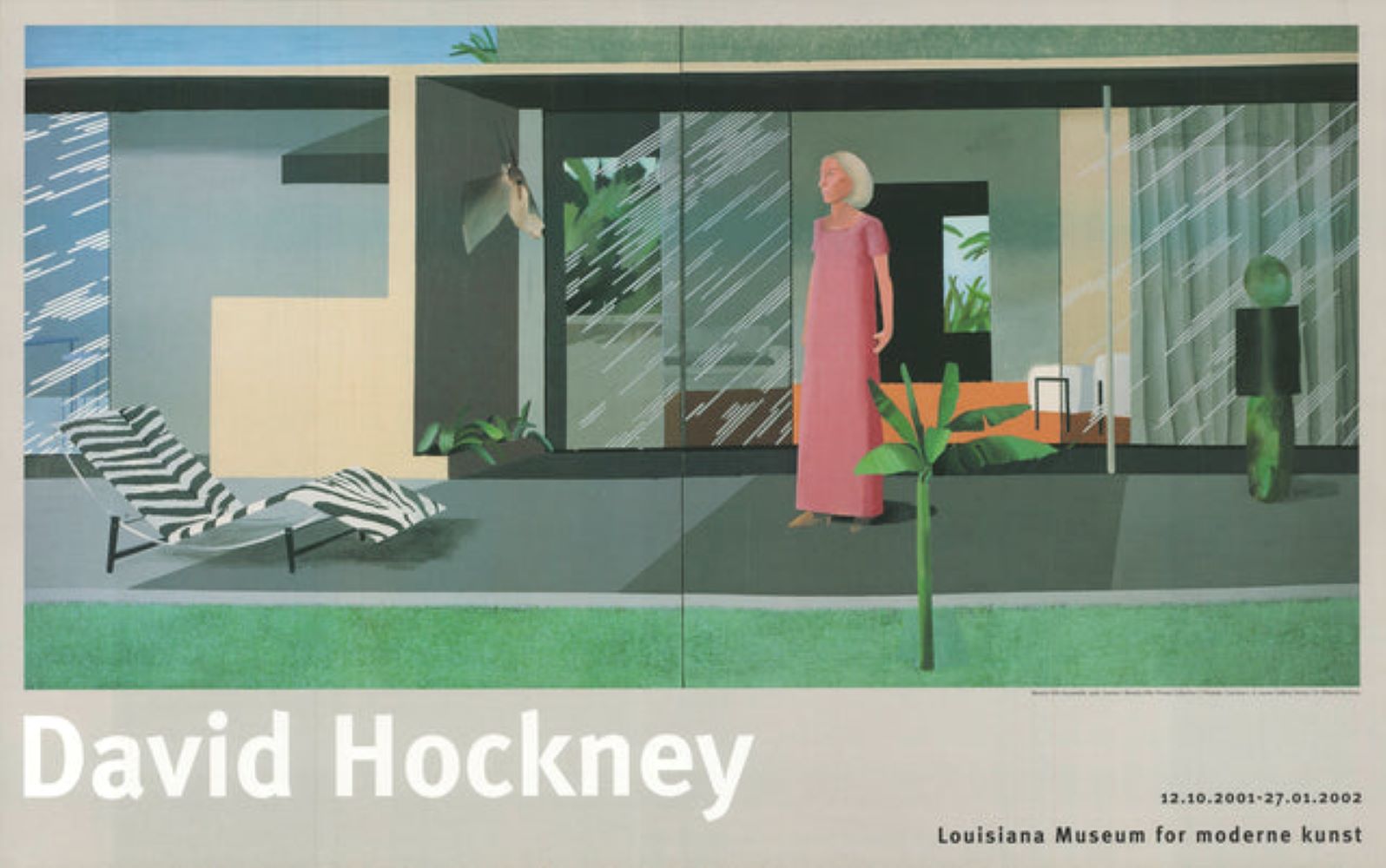 Beverly Hills Housewife by David Hockney
