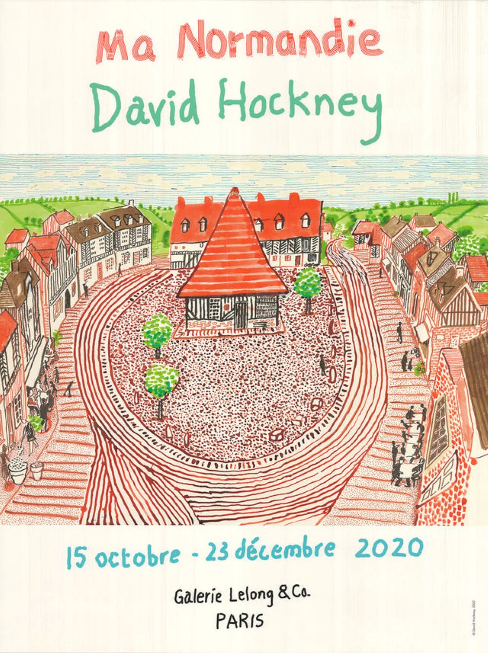 Ma Normandie by David Hockney