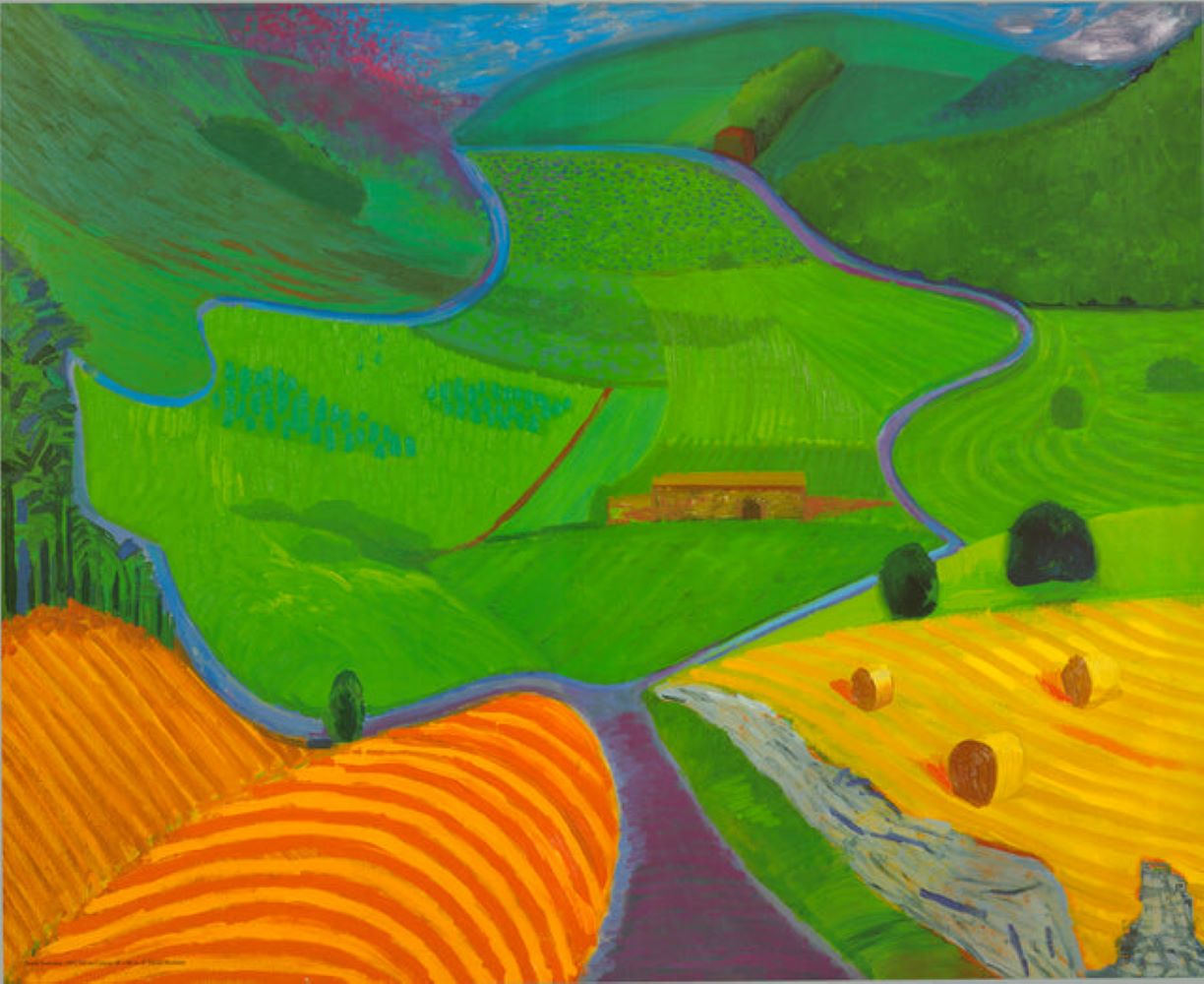 North Yorkshire by David Hockney