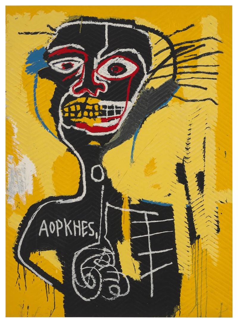 Cabeza, from Portfolio II by Jean-Michel Basquiat
