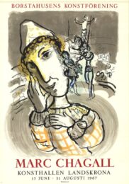 Circus with Yellow Clown by Marc Chagall at Dovehouse Contemporary