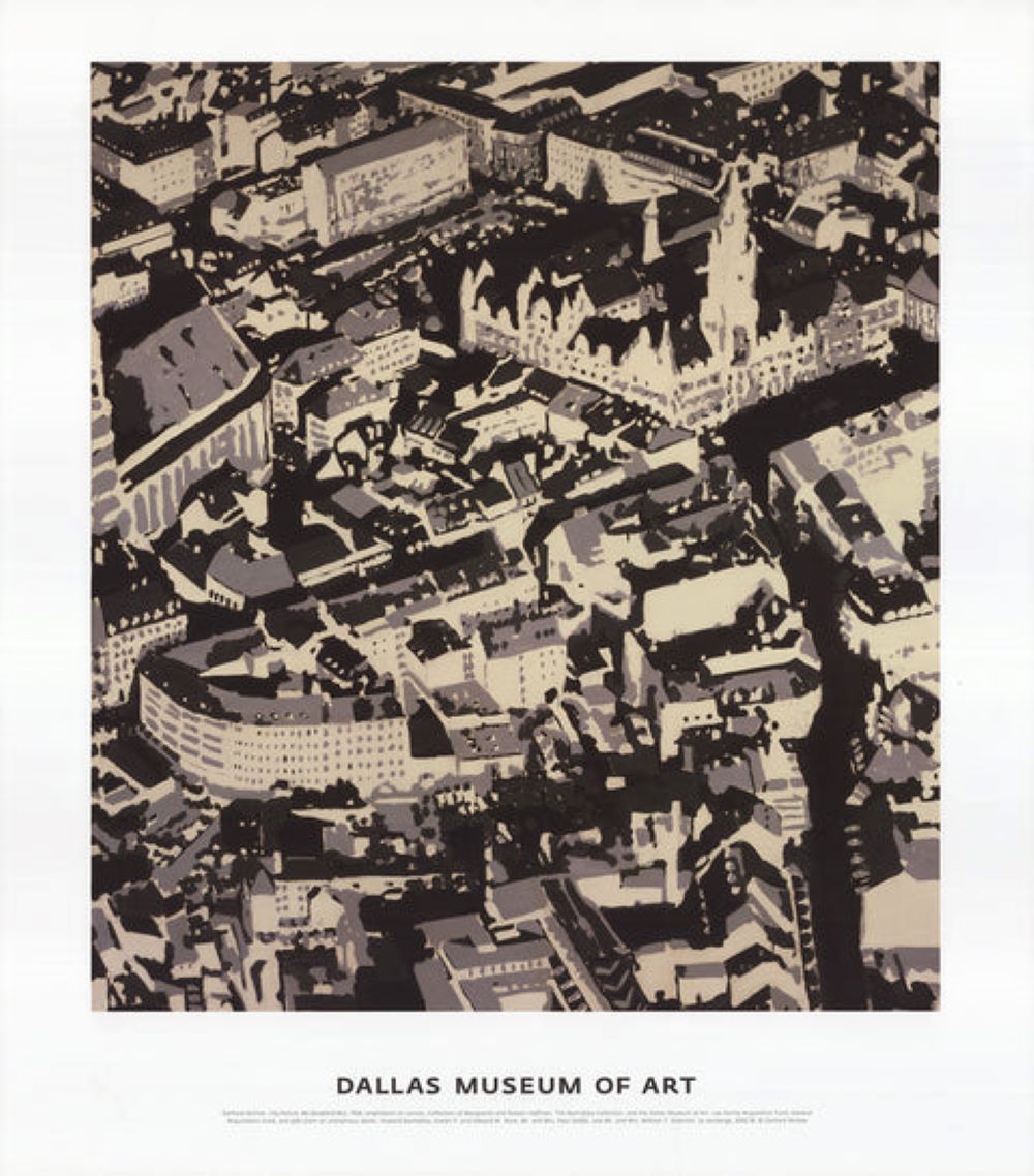 City Pictures, Munich by Gerhard Richter