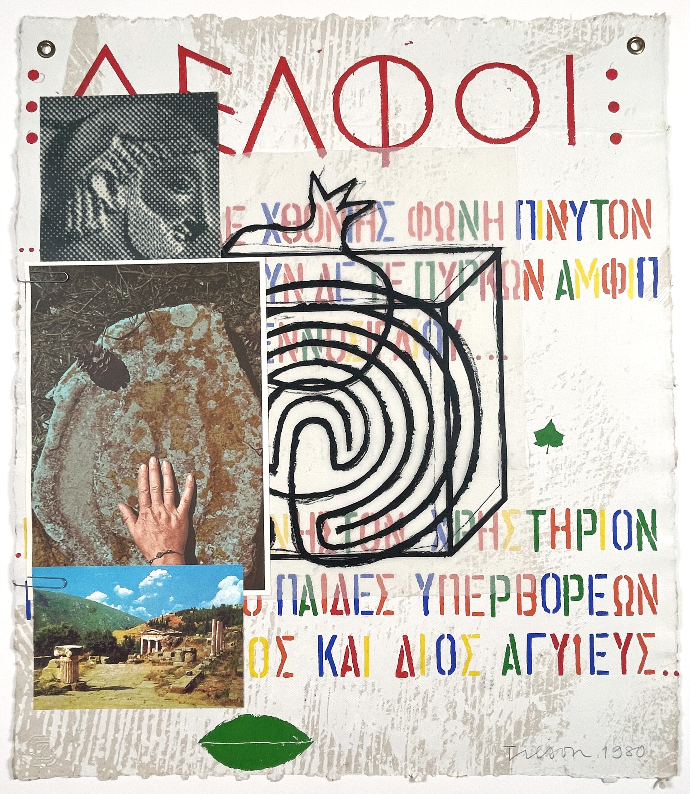 Delphic Oracle by Joe Tilson