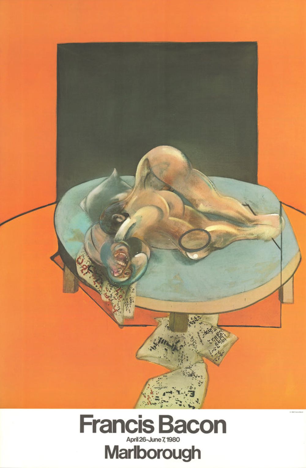Figure In A Room by Francis Bacon