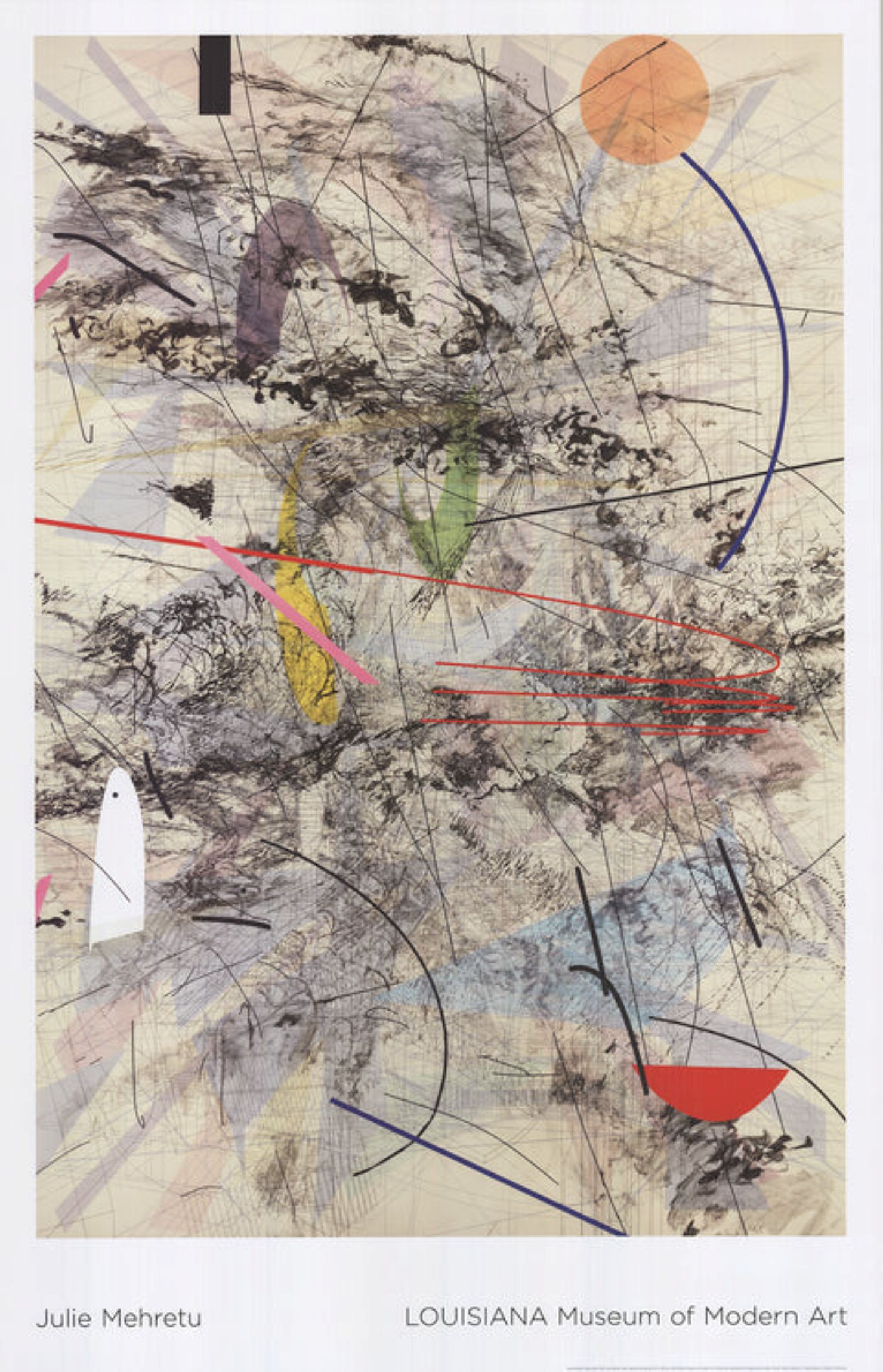 Easy Dark by Julie Mehretu