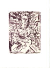 Emmelyn Butterfield-Rosen, 2014 – Signed by Elizabeth Peyton at Dovehouse Contemporary