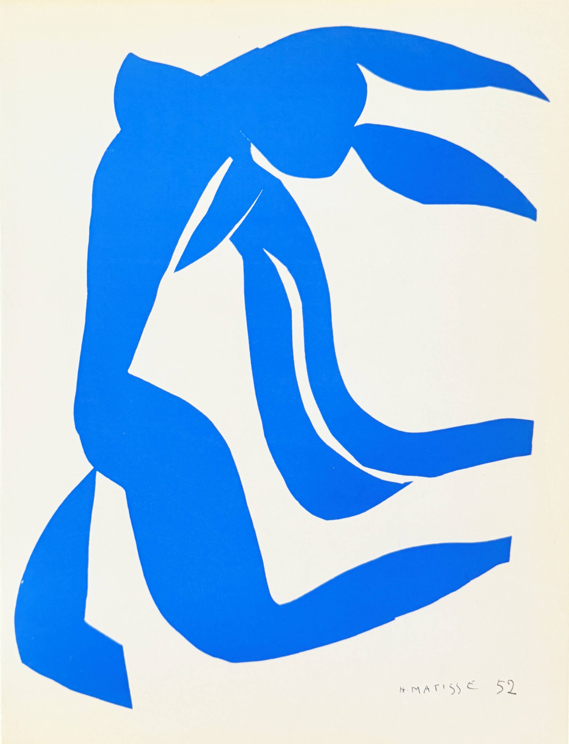 Femme Bleue 1 by Henri Matisse