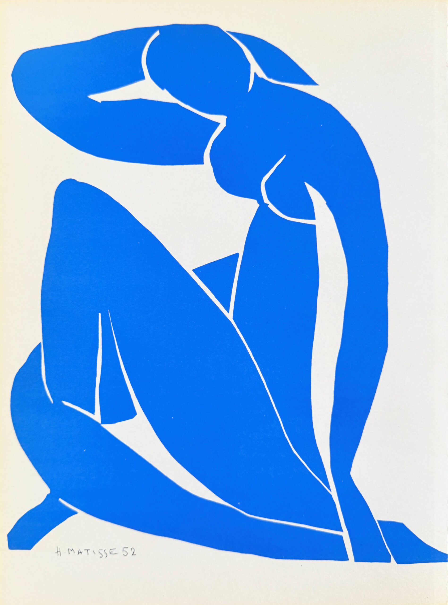 Femme Bleue 2 by Henri Matisse