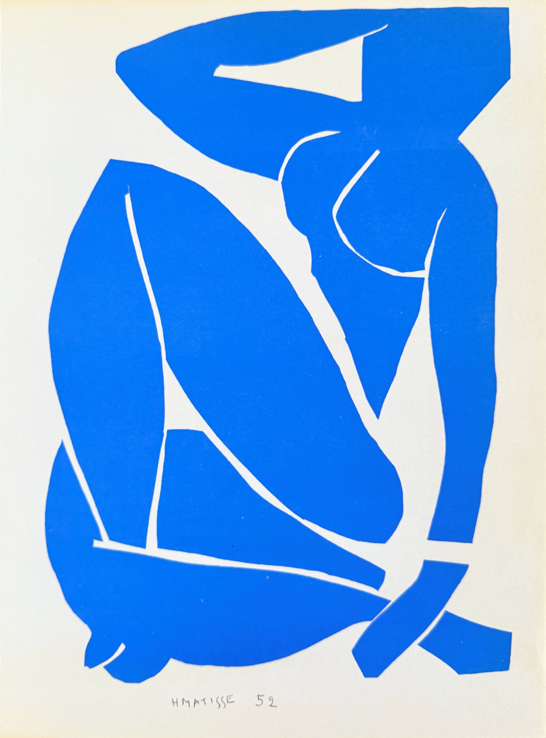 Femme Bleue 3 by Henri Matisse