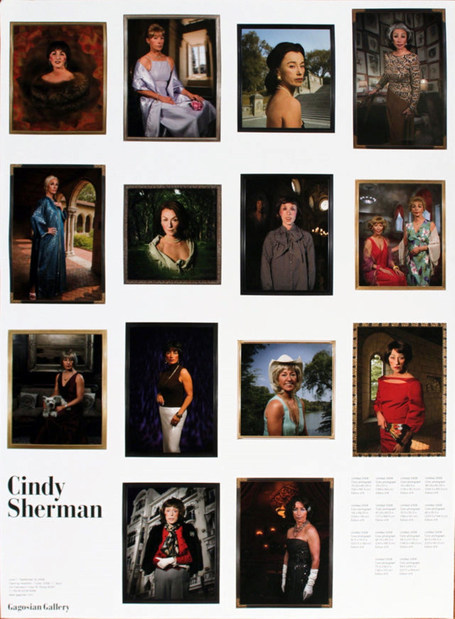 14 Portraits by Cindy Sherman