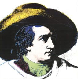 Goethe Black and Yellow by Andy Warhol at Dovehouse Contemporary
