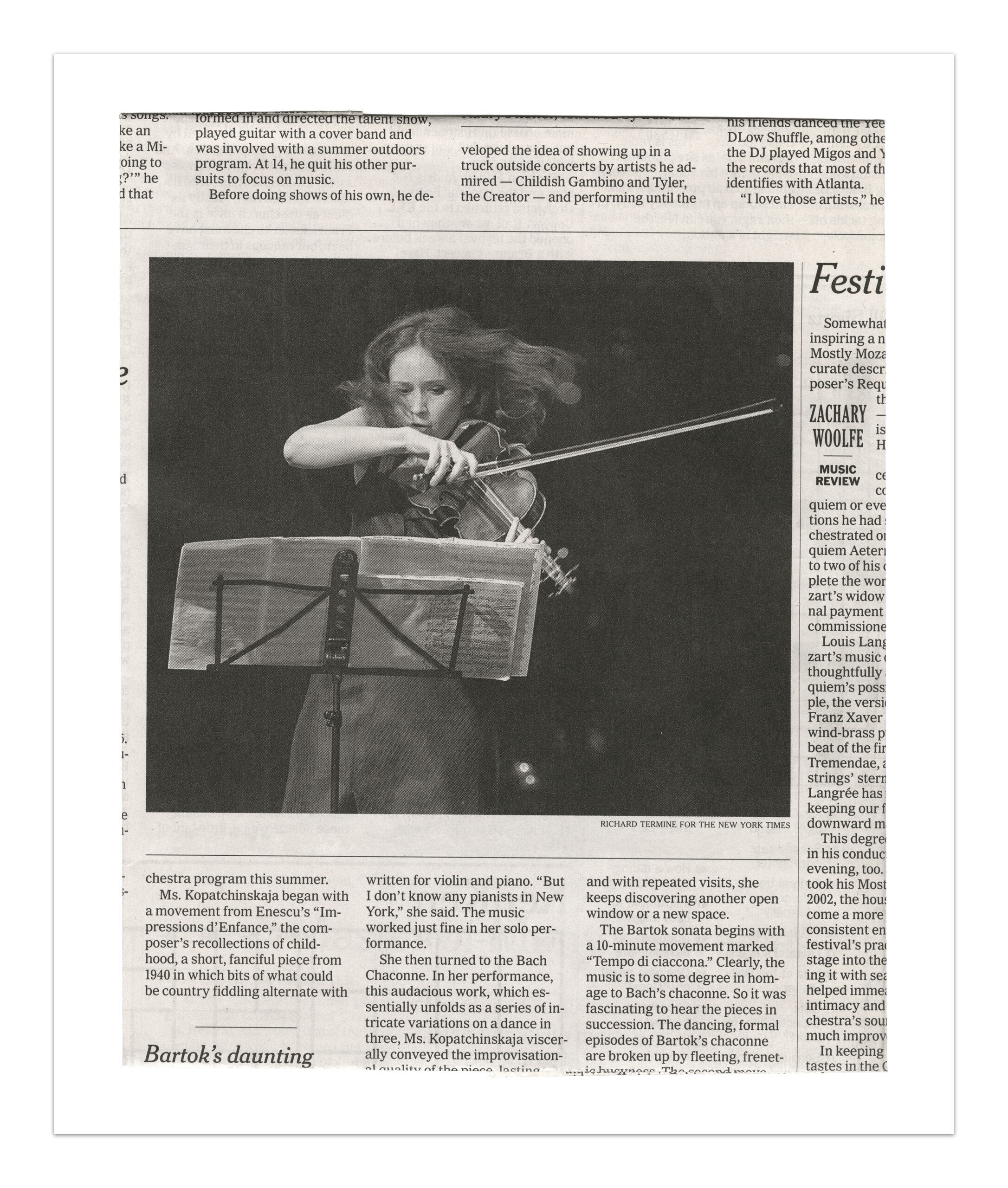 Songs Without Words (Bartok) by Joseph Grigely