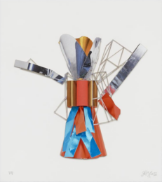 Hatter by Frank Gehry at Gemini G.E.L. at Joni Moisant Weyl