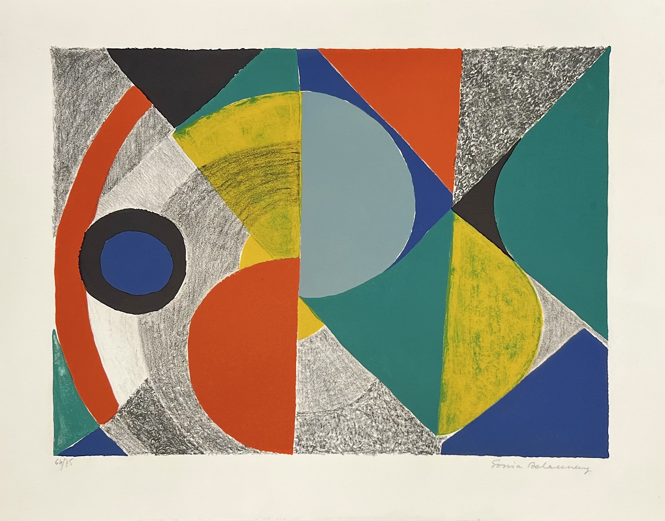 Horizontale by Sonia Delaunay