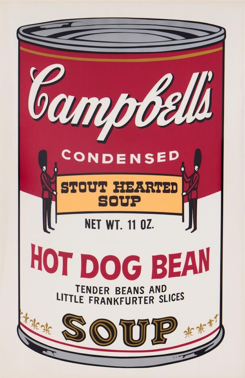 Hot Dog Bean, II.59 from the Campbell’s Soup II Portfolio by Andy Warhol