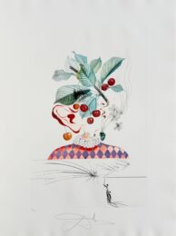 Cérises Pierrot (Pierrot Cherries) by Salvador Dalí at Epicentrum Art Gallery