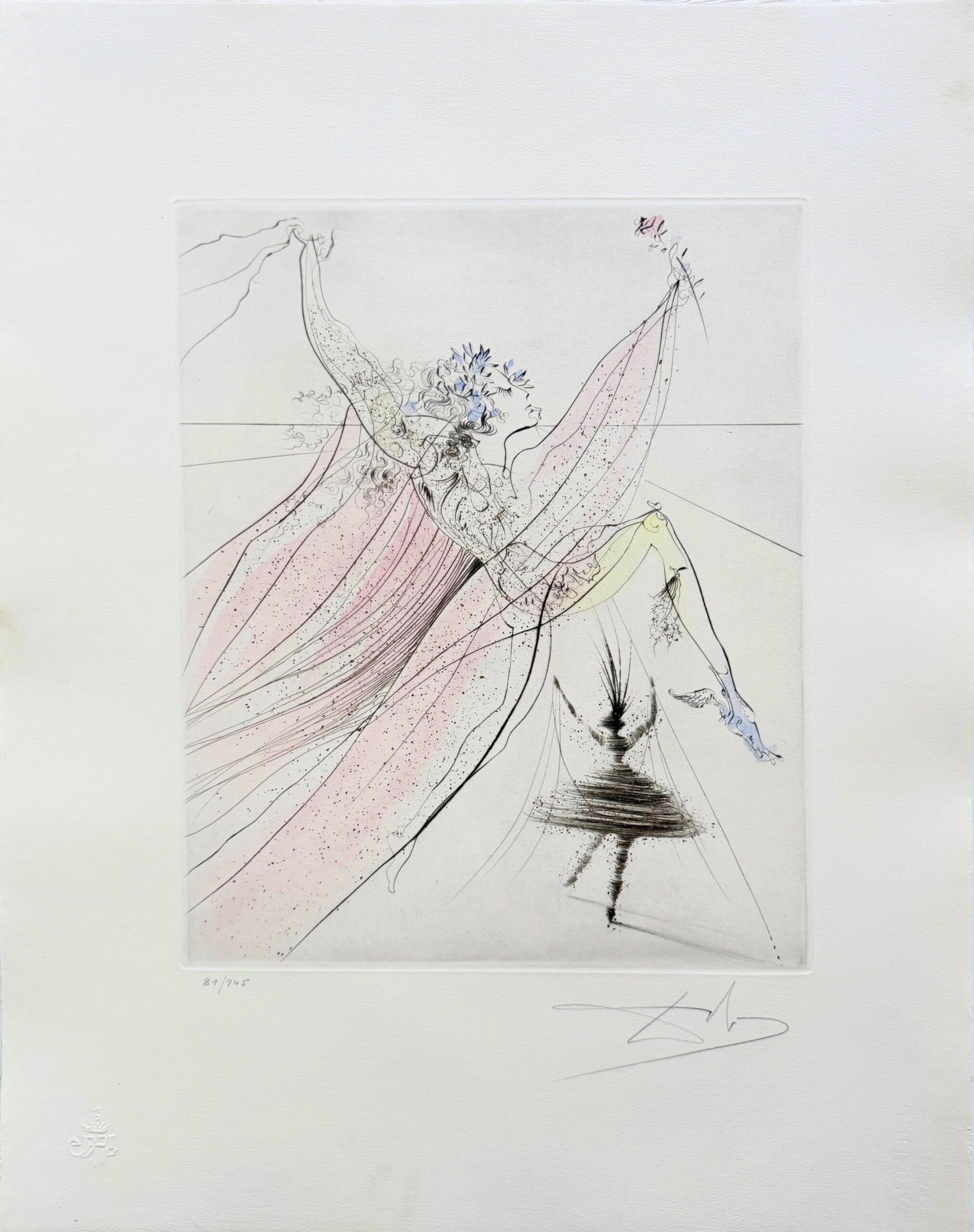 Terpsichore by Salvador Dalí