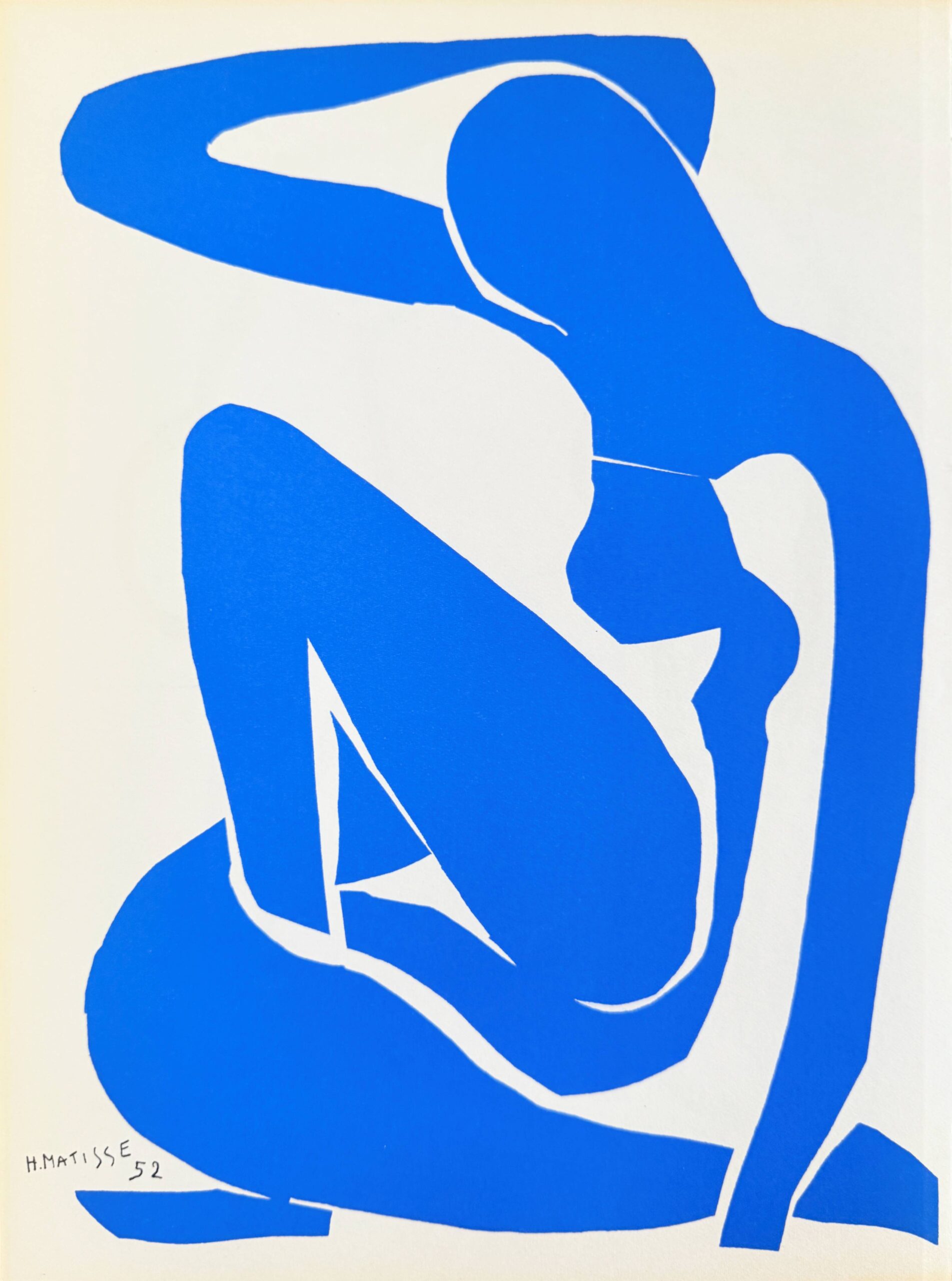 Femme Bleue 4 by Henri Matisse