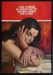 I Tried To Drown My Sorrows by The Connor Brothers at Dovehouse Contemporary