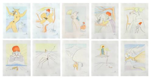 Japanese Fairy Tales by Salvador Dalí at Epicentrum Art Gallery