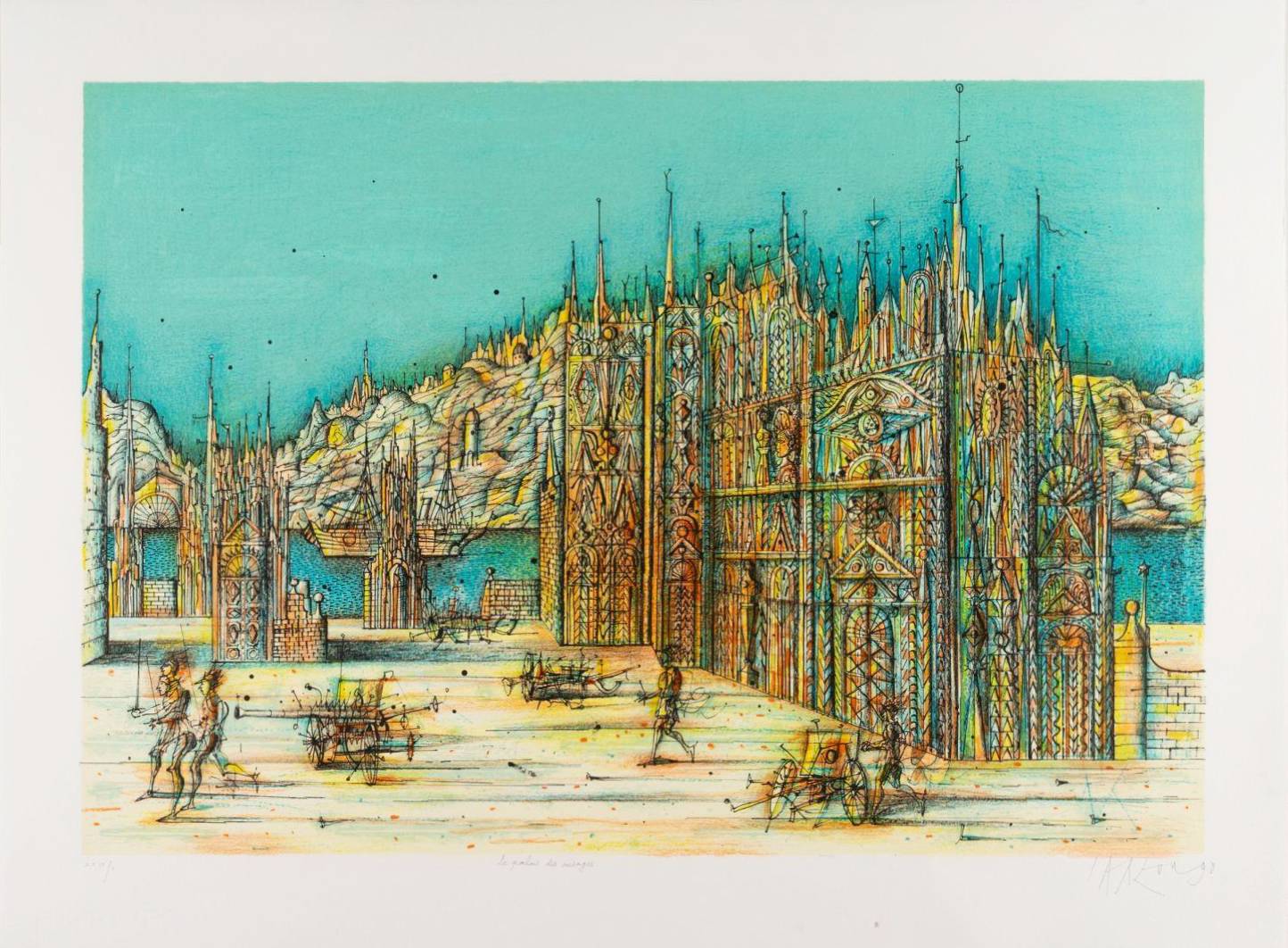 Palais des mirages (Palace of Mirages) by Jean Carzou