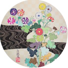 Kansei Korin Gold by Takashi Murakami at Galerie Raphael