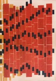 Kinetic Rhythms VI by Winston Lee Mascarenhas at Flatbed Press and Gallery
