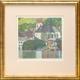 Kirche am Attersee. by Gustav Klimt at Peter Harrington Gallery