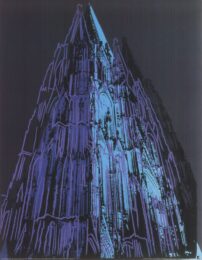 Koln Cathedral Blue by Andy Warhol at Dovehouse Contemporary