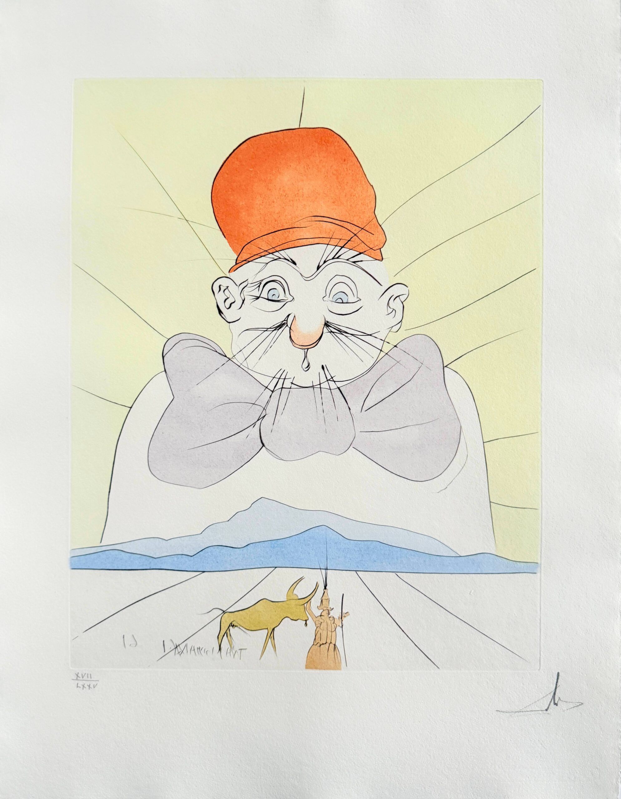 Kosonaga chojo (The princess and the herd boy) by Salvador Dalí