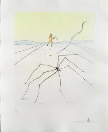 Kumo (The weaver spider) by Salvador Dalí at Epicentrum Art Gallery