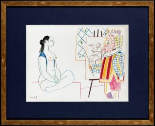 La Comédie Humaine 11 by Pablo Picasso at Epicentrum Art Gallery