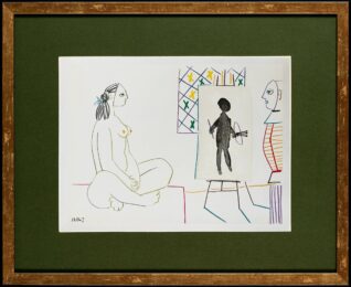La Comédie Humaine 9 by Pablo Picasso at Epicentrum Art Gallery