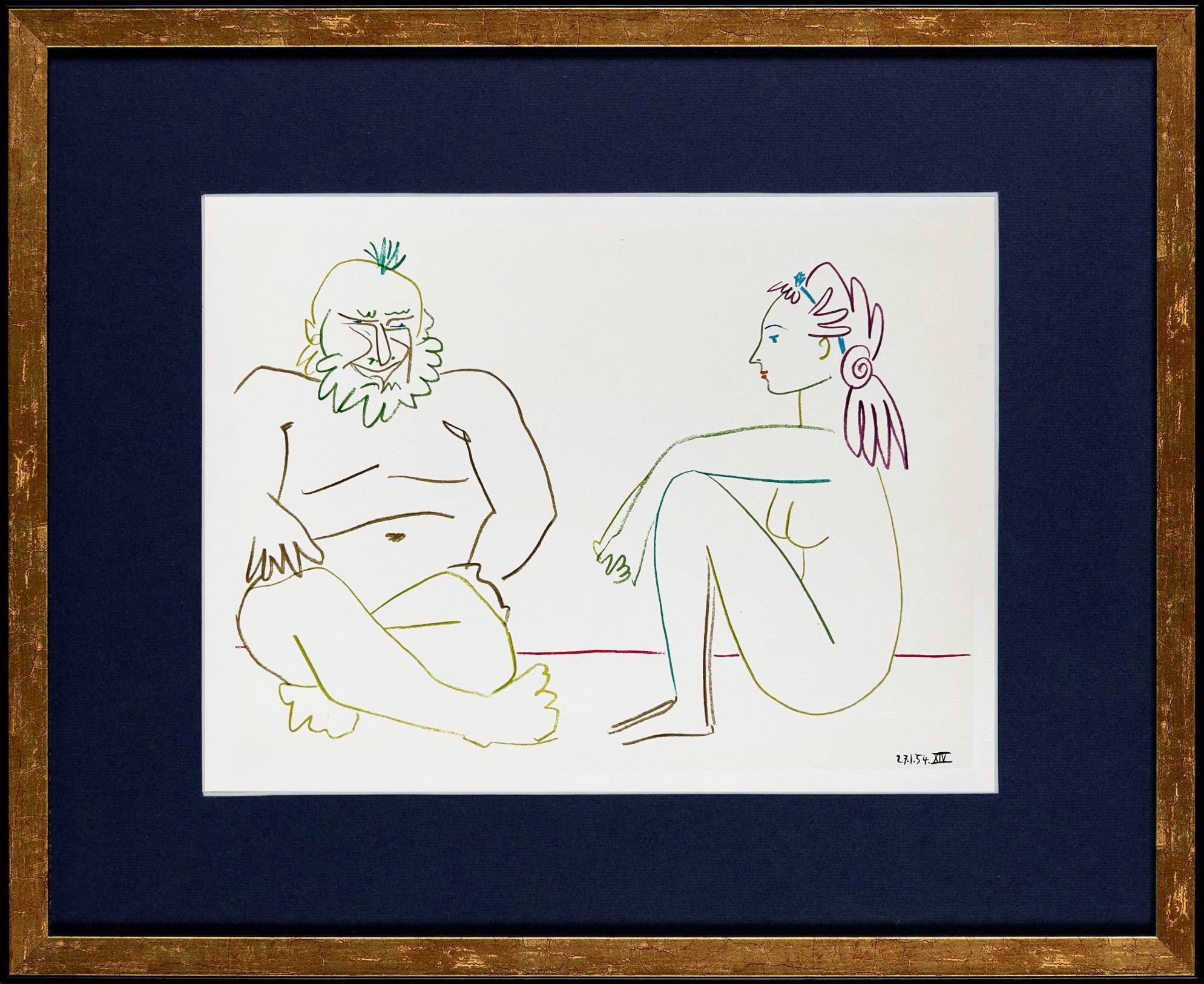 La Comédie Humaine 3 by Pablo Picasso