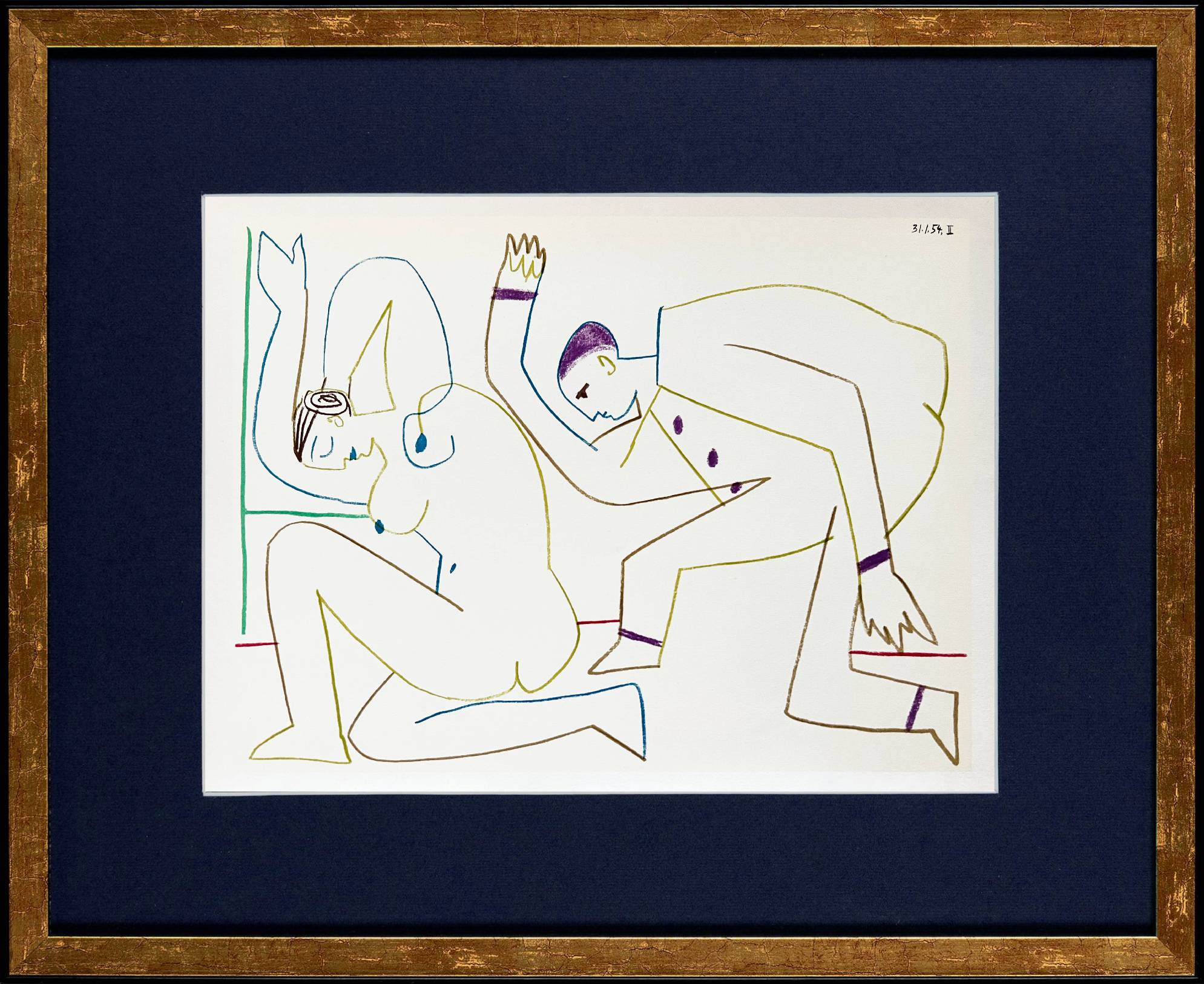 La Comédie Humaine 2 by Pablo Picasso