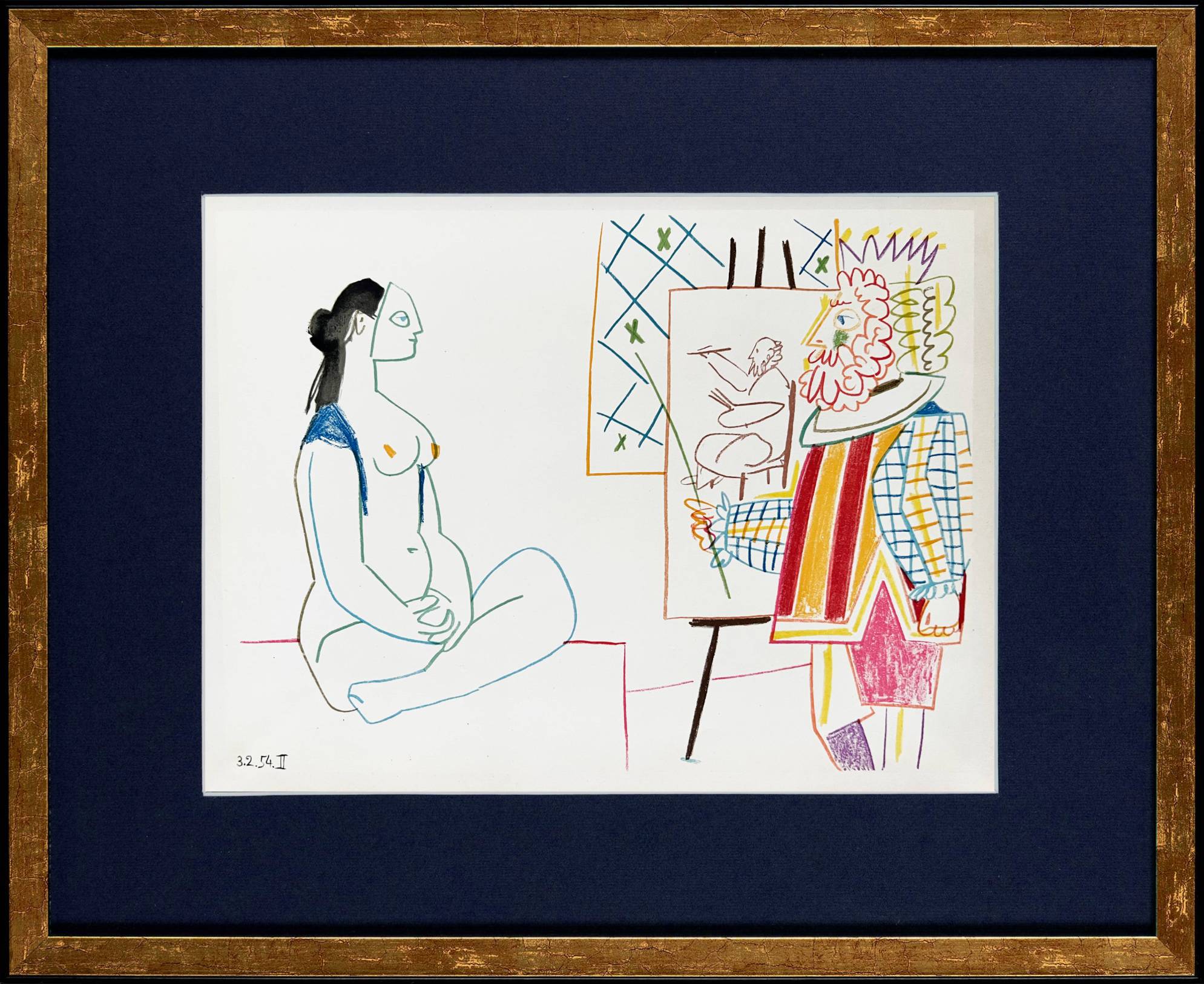 La Comédie Humaine 11 by Pablo Picasso